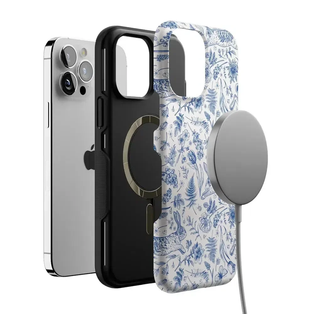 Hop & Bloom | Bunny Toile Case - Image 117