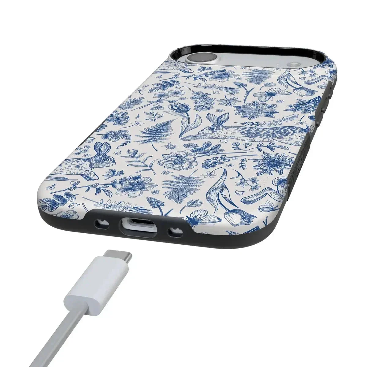 Hop & Bloom | Bunny Toile Case - Image 192