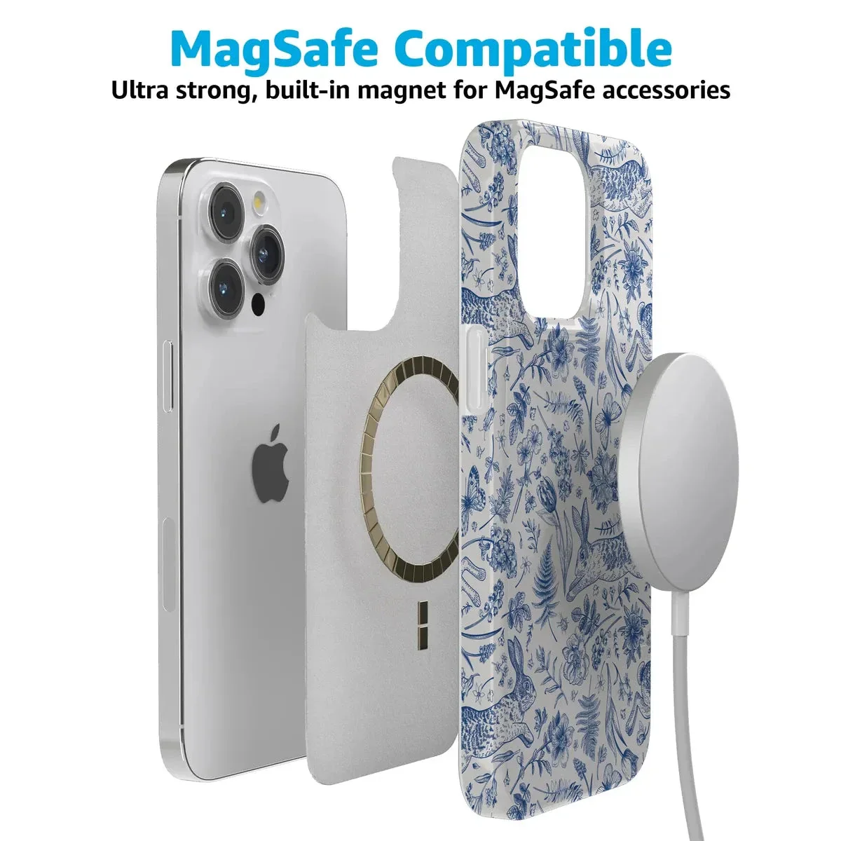 Hop & Bloom | Bunny Toile Case - Image 214