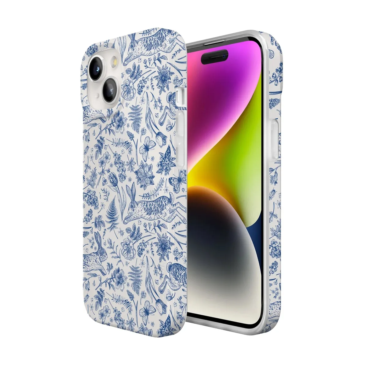 Hop & Bloom | Bunny Toile Case - Image 217