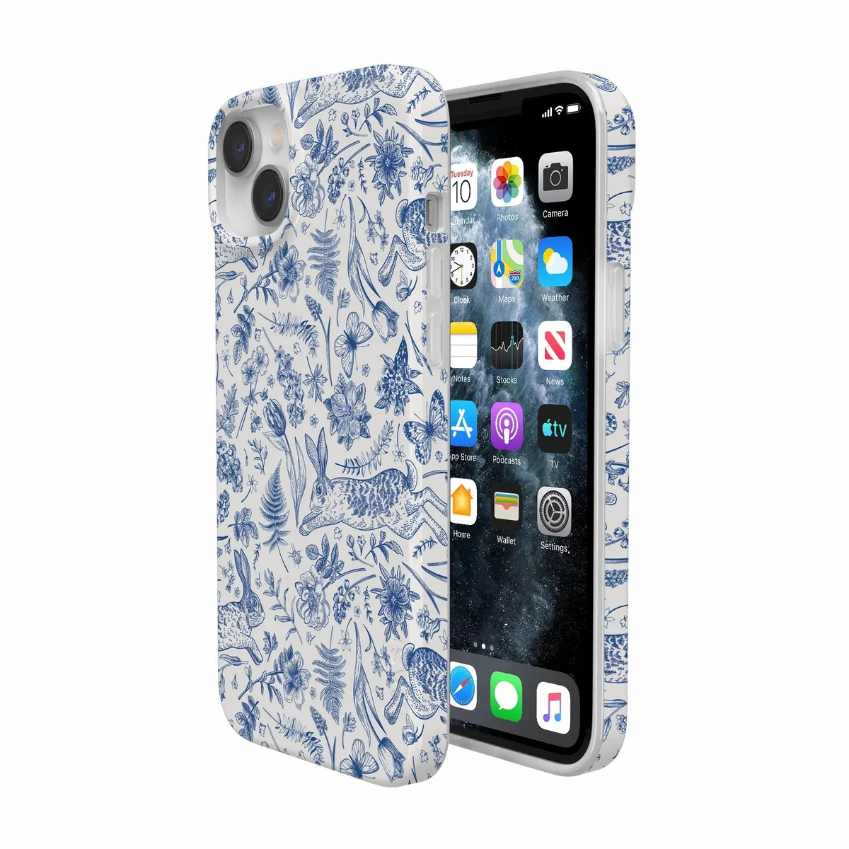 Hop & Bloom | Bunny Toile Case - Image 220