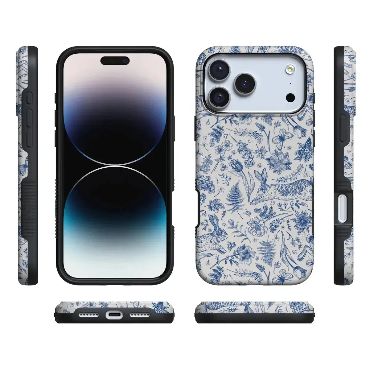 Hop & Bloom | Bunny Toile Case - Image 4