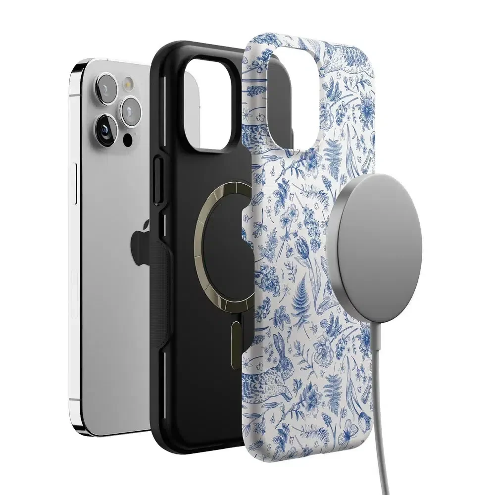 Hop & Bloom | Bunny Toile Case - Image 97