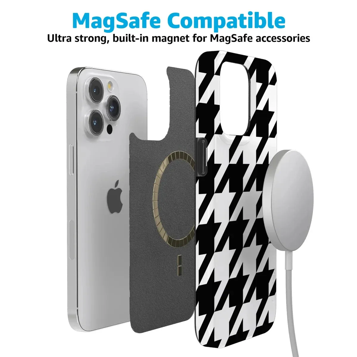 Houndstooth | High Contrast Design Case - Image 152