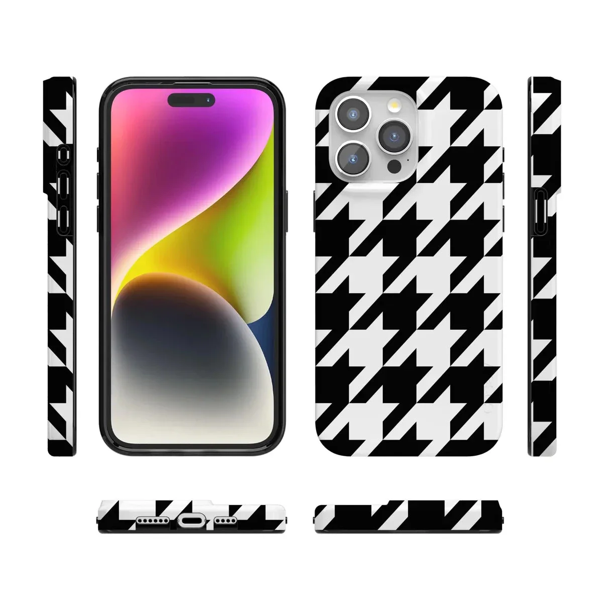 Houndstooth | High Contrast Design Case - Image 153