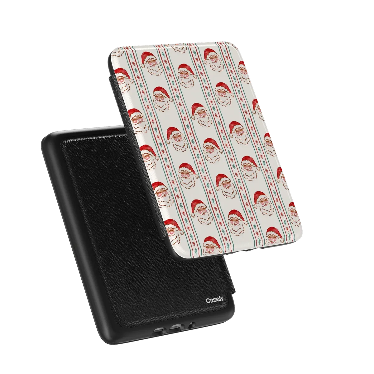 Jolly St. Nick | Retro Claus Kindle Case - Image 8