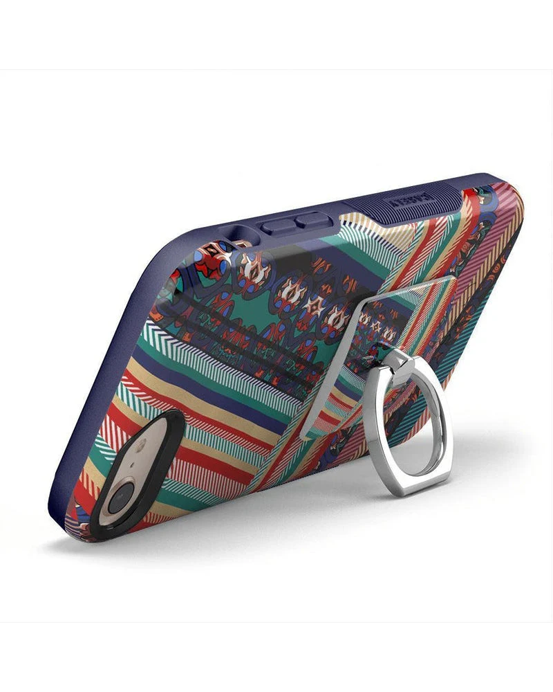 Wearing Layers | Layered Patchwork Phone Ring - Image 4