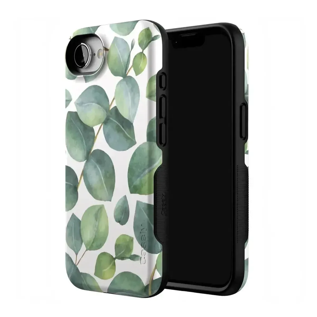 Leaf Me Alone | Green Floral Print Case - Image 107