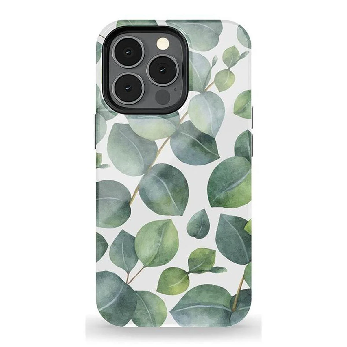 Leaf Me Alone | Green Floral Print Case - Image 62