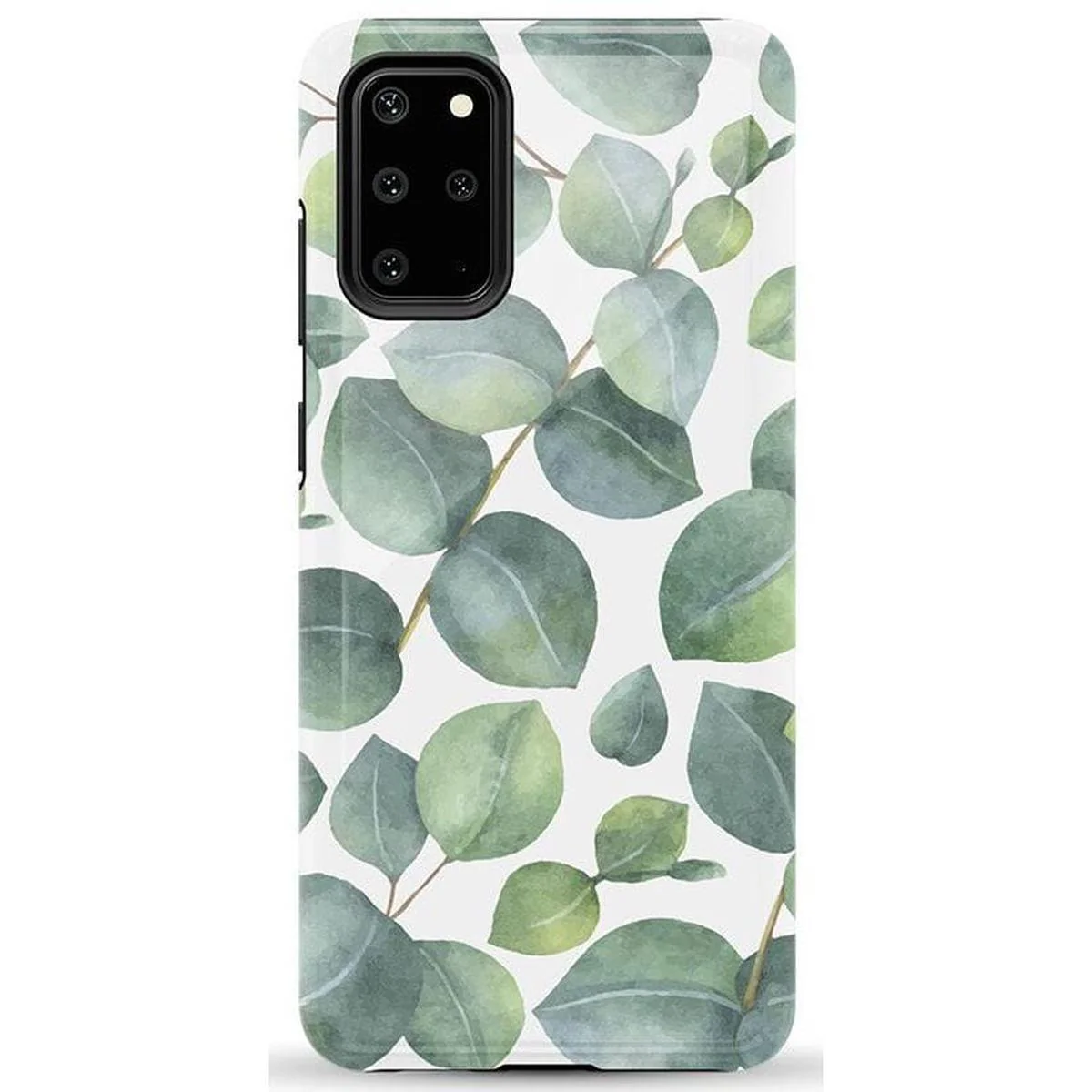 Leaf Me Alone | Green Floral Print Samsung Case - Image 23