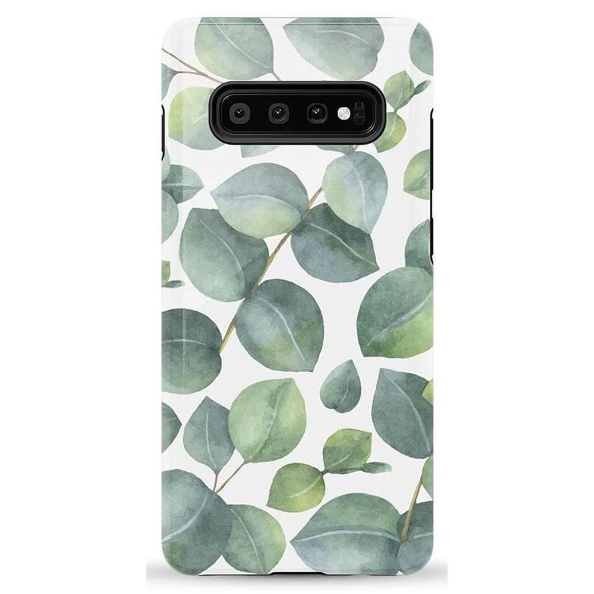 Leaf Me Alone | Green Floral Print Samsung Case - Image 25