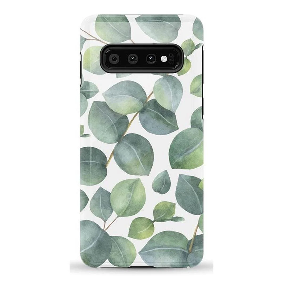 Leaf Me Alone | Green Floral Print Samsung Case - Image 26