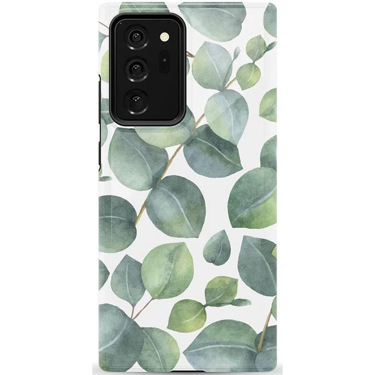 Leaf Me Alone | Green Floral Print Samsung Case - Image 27