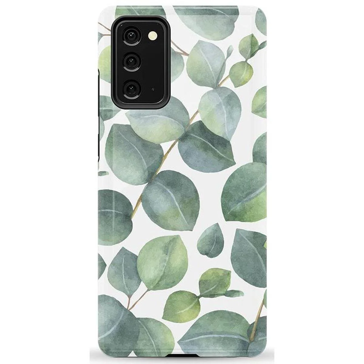 Leaf Me Alone | Green Floral Print Samsung Case - Image 28