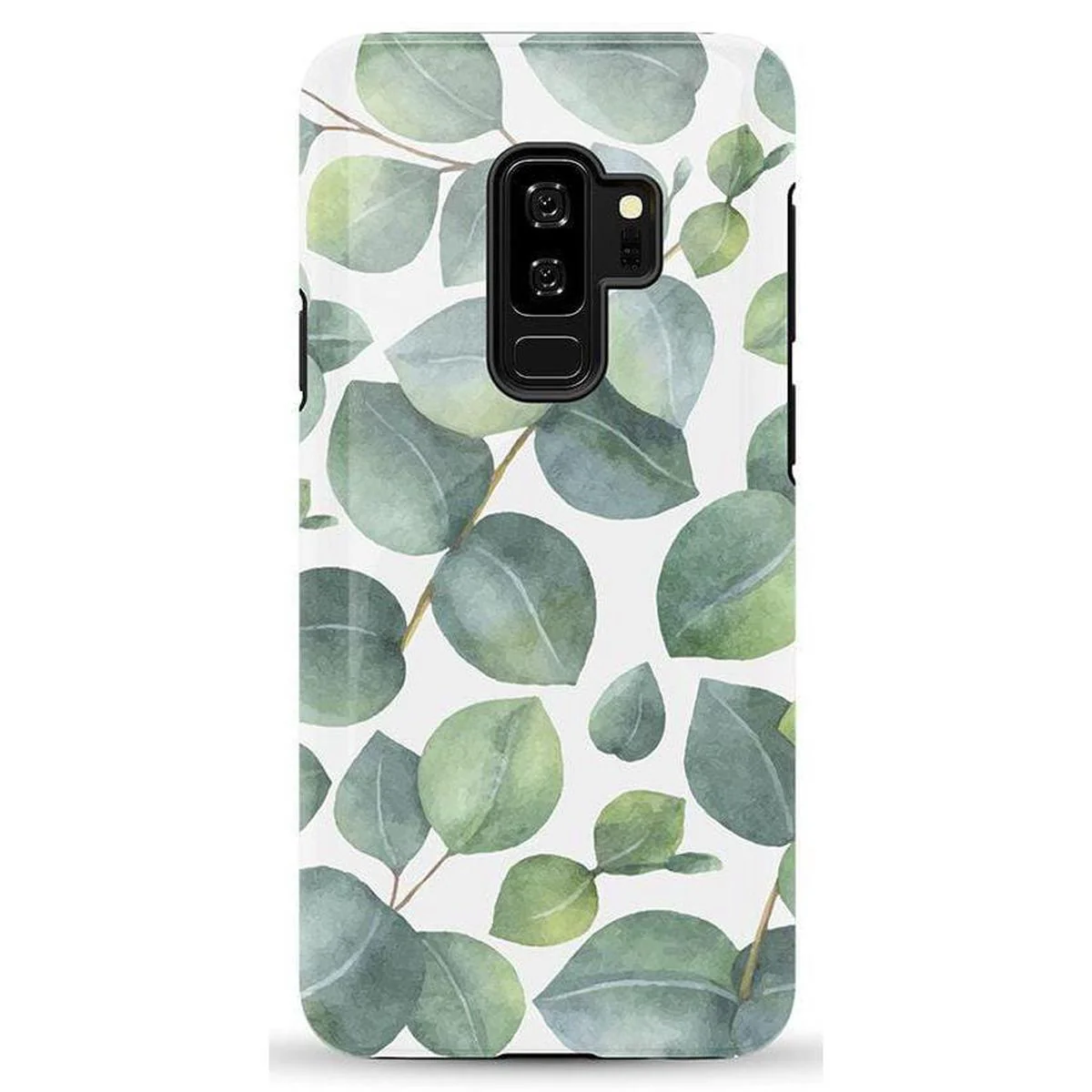 Leaf Me Alone | Green Floral Print Samsung Case - Image 31