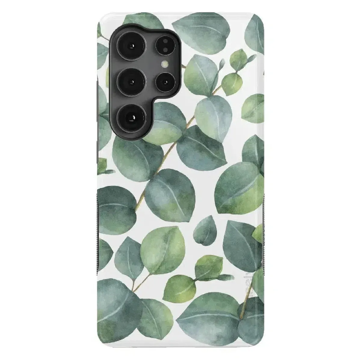 Leaf Me Alone | Green Floral Print Samsung Case - Image 33