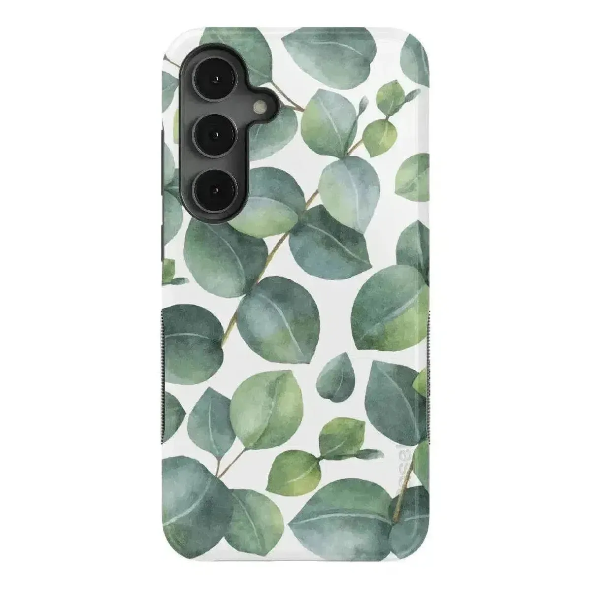 Leaf Me Alone | Green Floral Print Samsung Case - Image 45