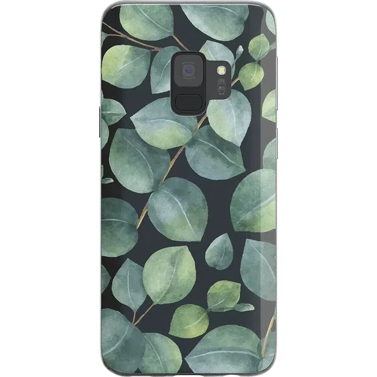 Leaf Me Alone | Green Floral Print Samsung Case - Image 7