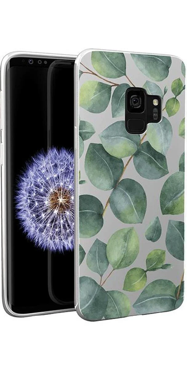 Leaf Me Alone | Green Floral Print Samsung Case - Image 8