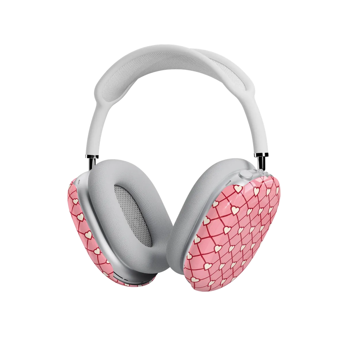 Love Locks | Pink Hearts AirPods Max Case - Image 2
