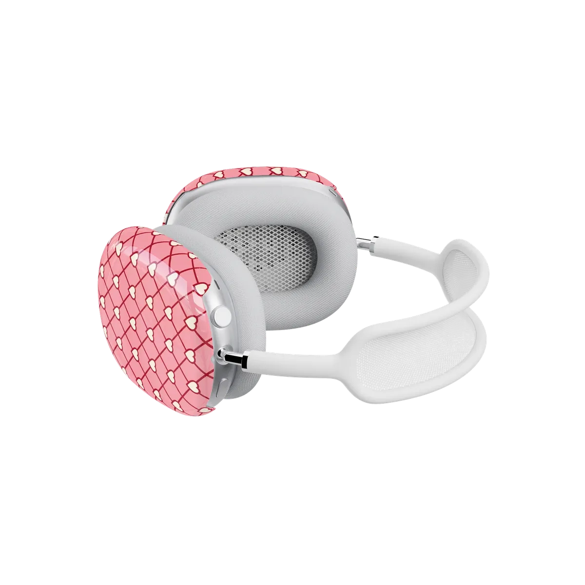 Love Locks | Pink Hearts AirPods Max Case - Image 5