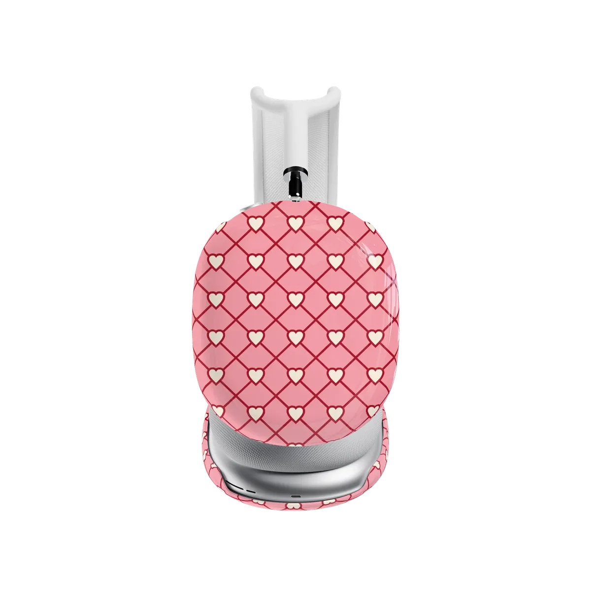 Love Locks | Pink Hearts AirPods Max Case - Image 6