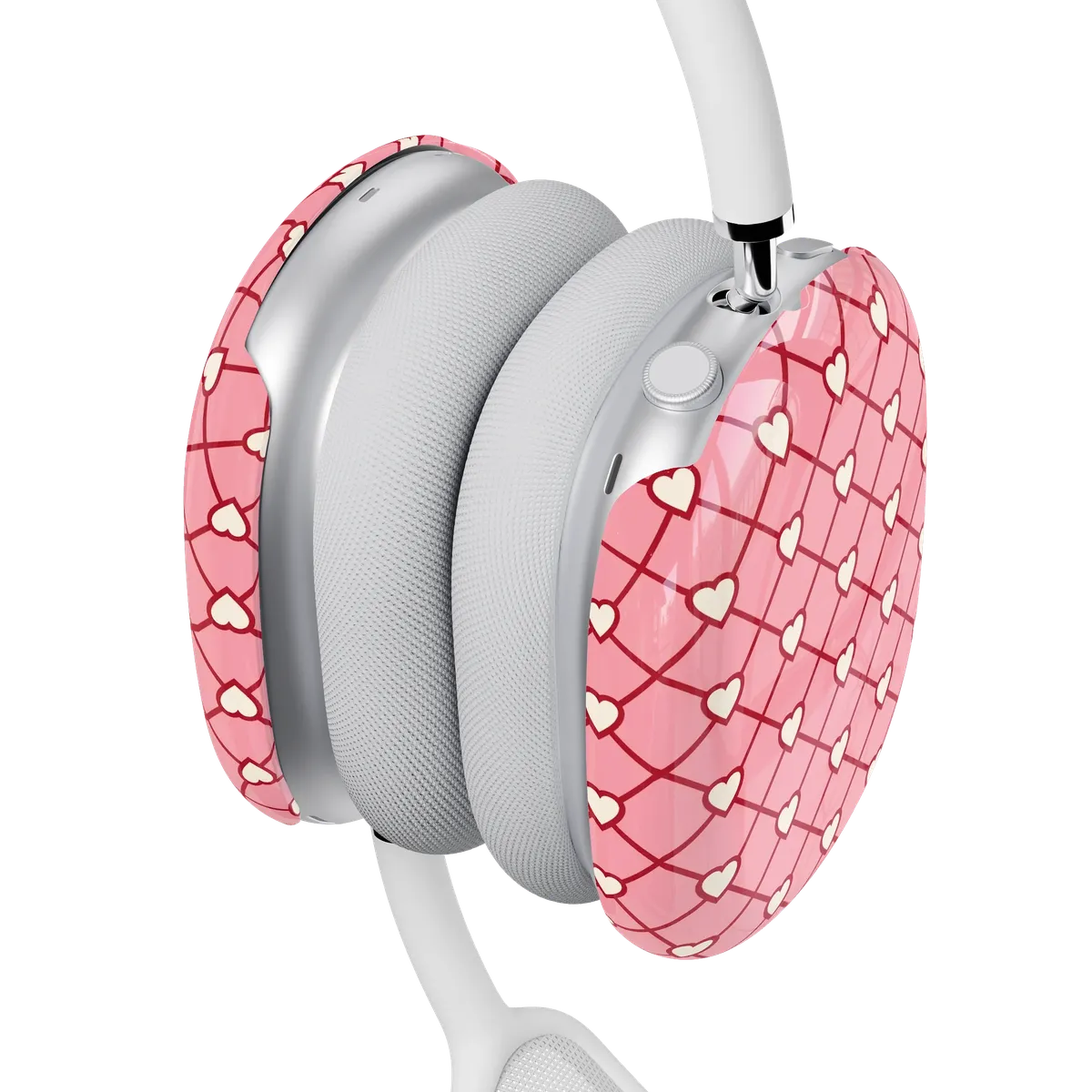 Love Locks | Pink Hearts AirPods Max Case - Image 7