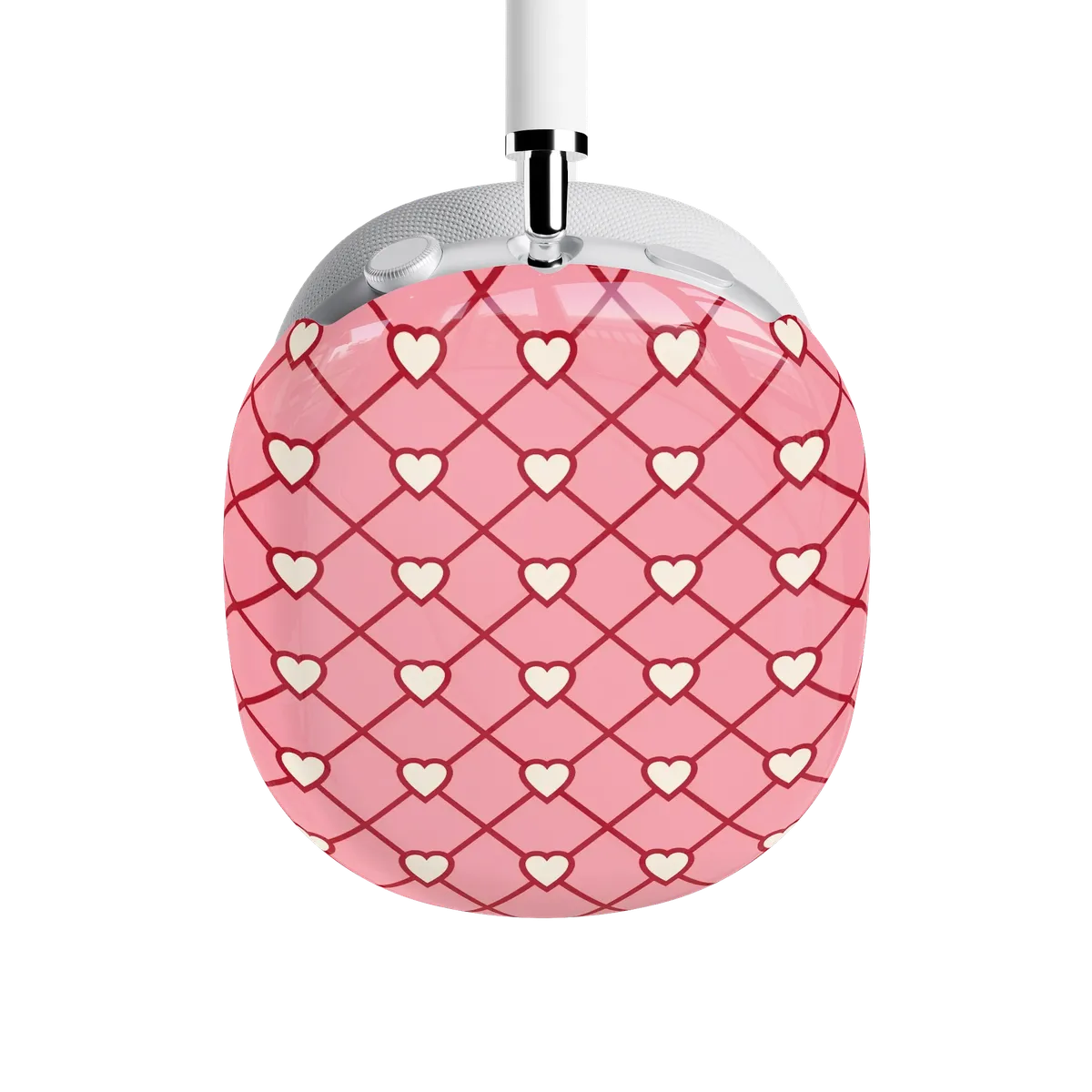 Love Locks | Pink Hearts AirPods Max Case - Image 9