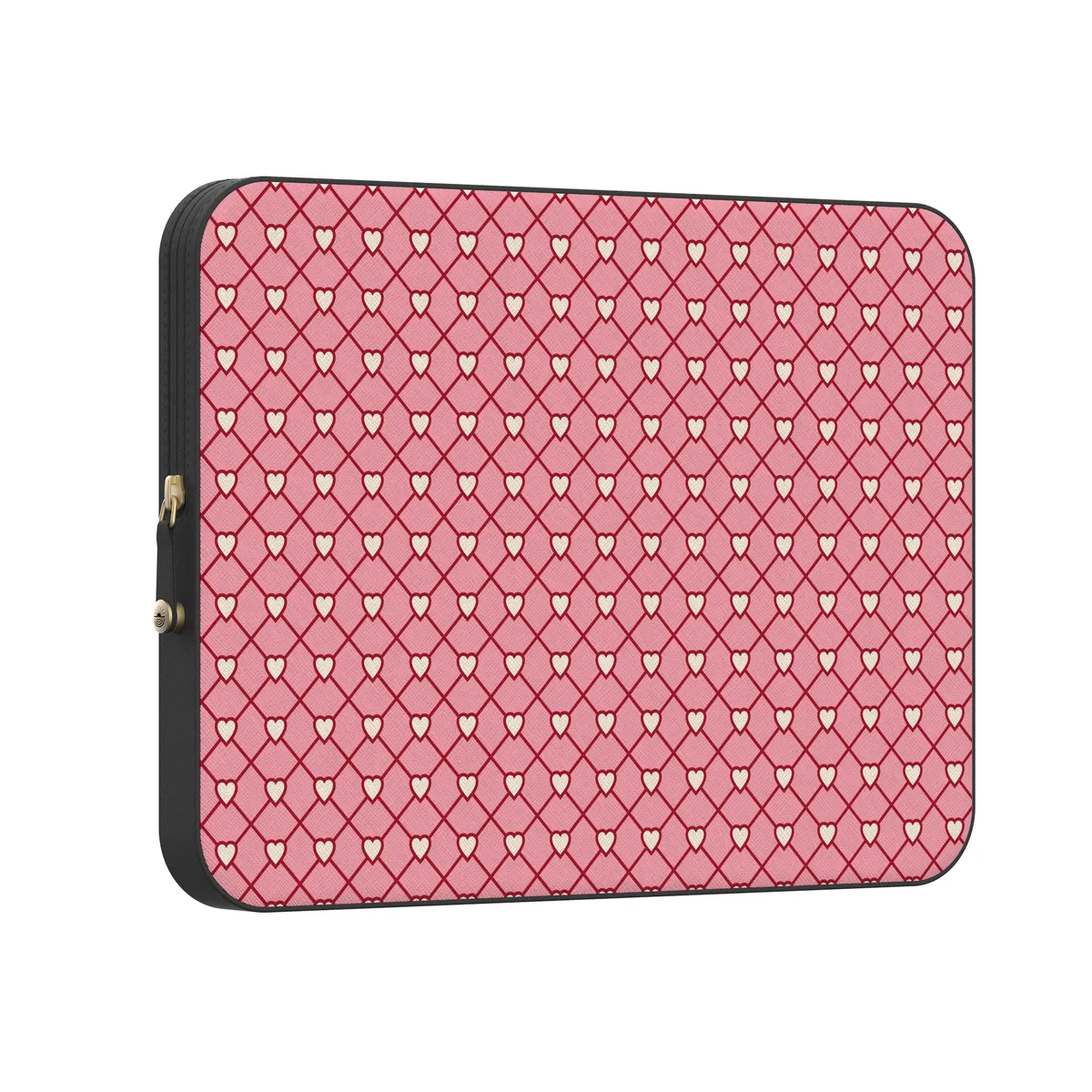 Love Locks | Pink Hearts Laptop Case - Image 11