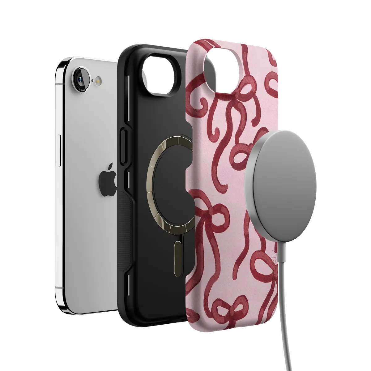 Love Me Knot | Mauve Bow Case - Image 35