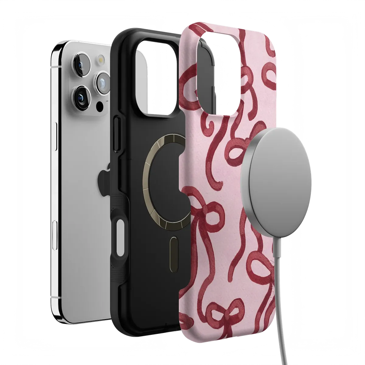Love Me Knot | Mauve Bow Case - Image 40