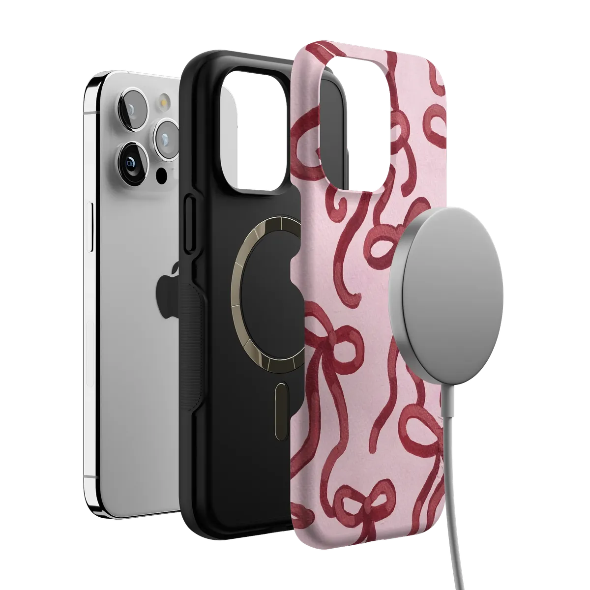 Love Me Knot | Mauve Bow Case - Image 45