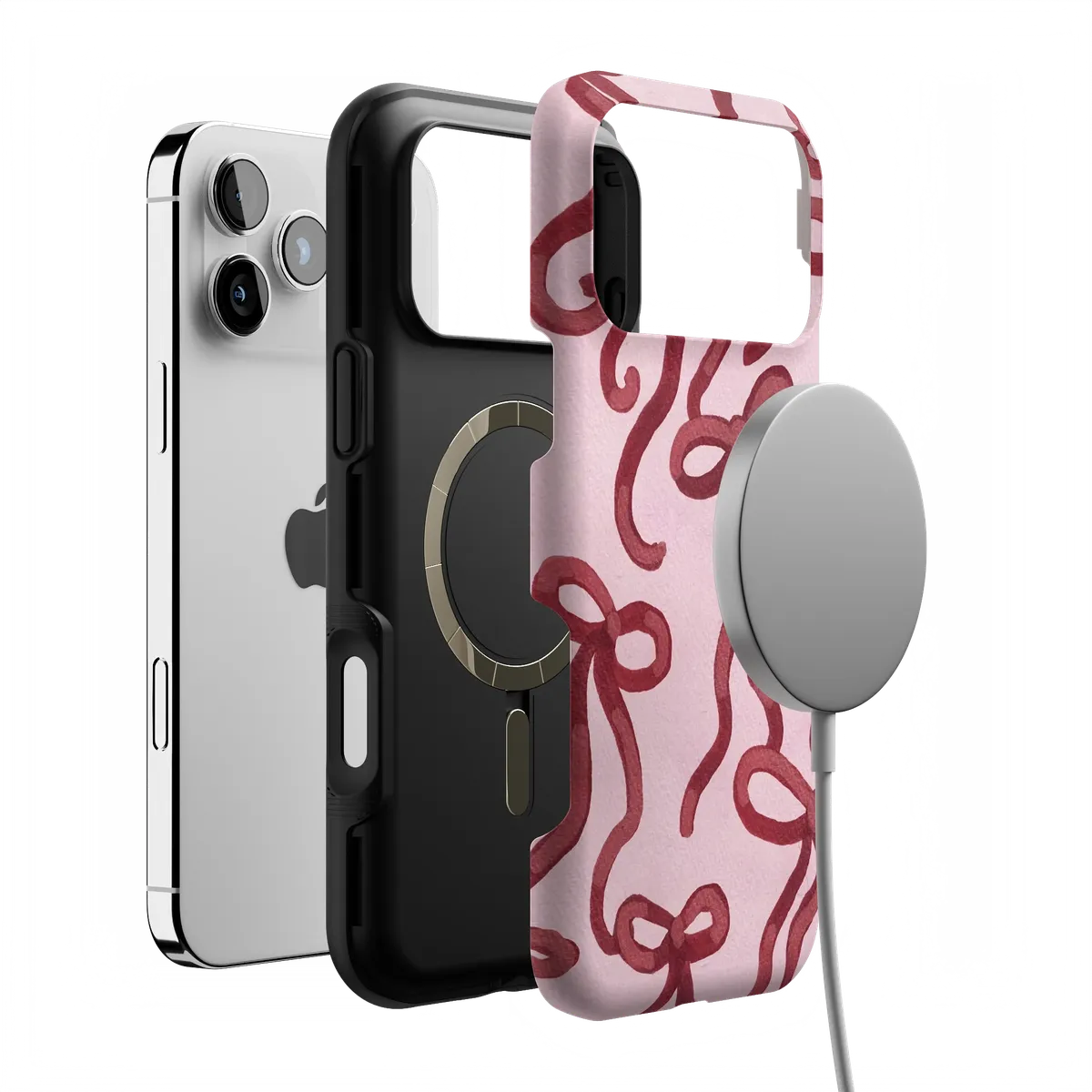 Love Me Knot | Mauve Bow Case - Image 5