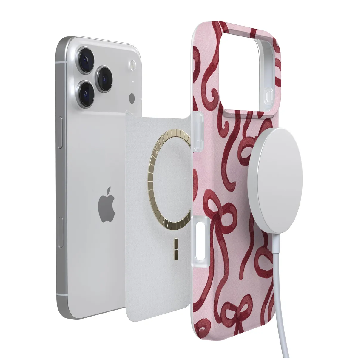 Love Me Knot | Mauve Bow Case - Image 80