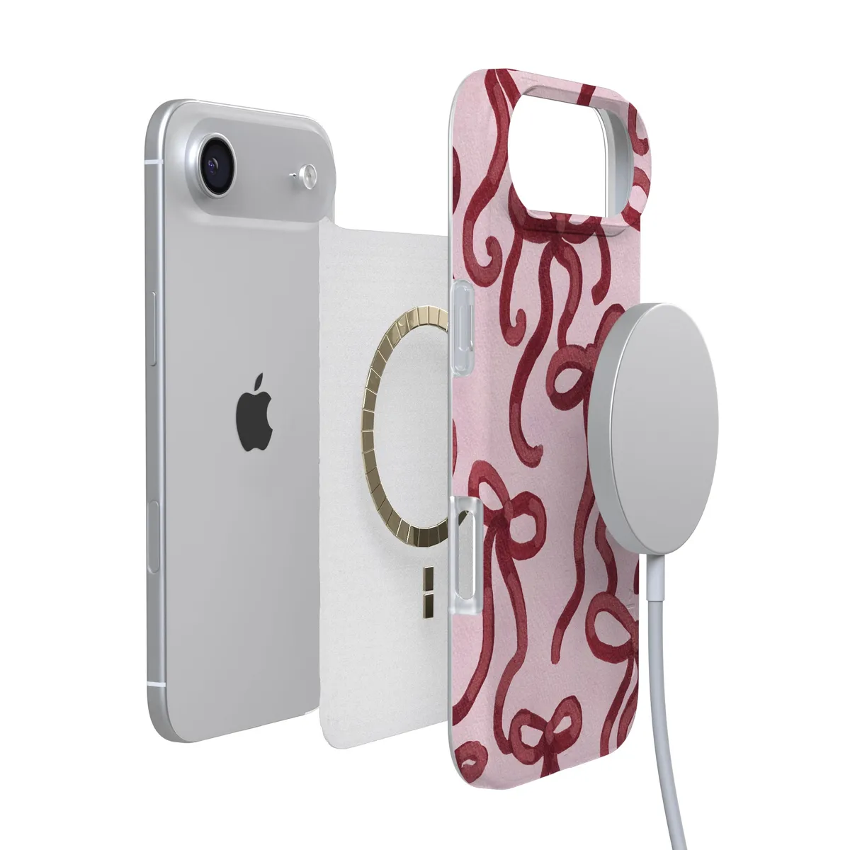 Love Me Knot | Mauve Bow Case - Image 85