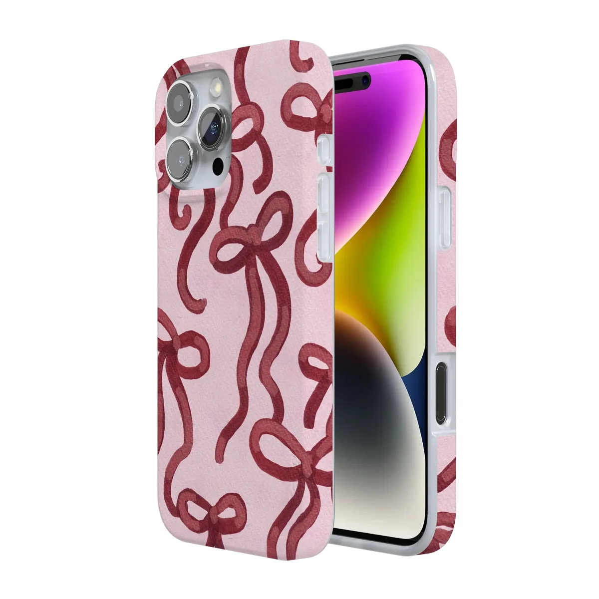 Love Me Knot | Mauve Bow Case - Image 93