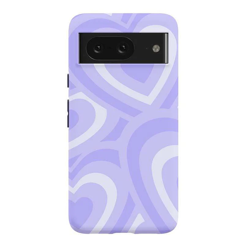 Love Song | Lavender Heart Google Pixel Case - Image 13