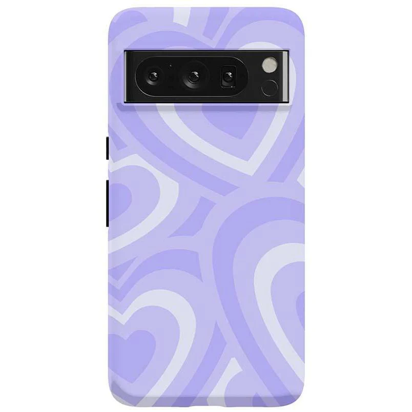 Love Song | Lavender Heart Google Pixel Case - Image 14