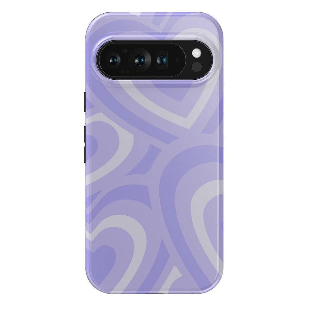 Love Song | Lavender Heart Google Pixel Case - Image 15