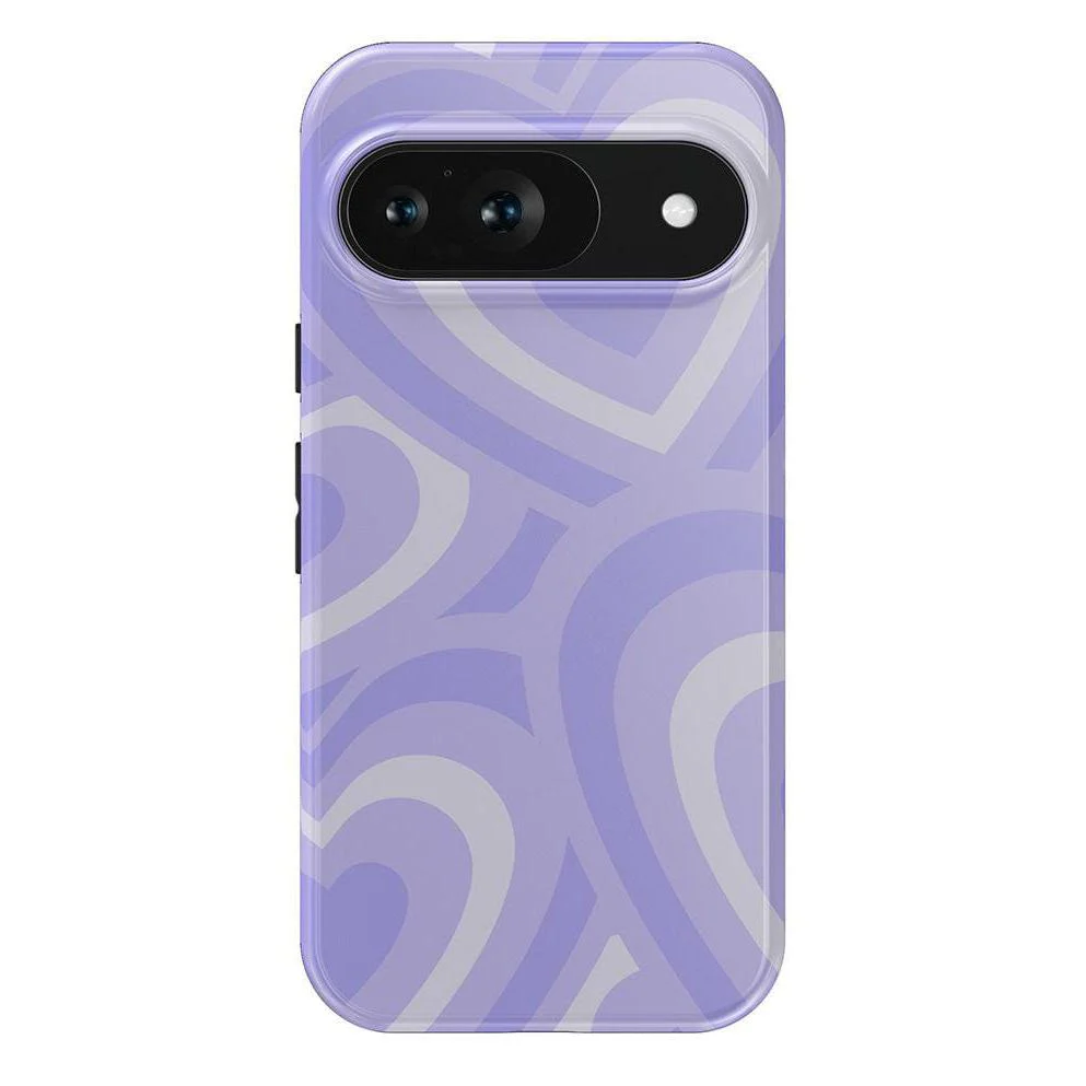 Love Song | Lavender Heart Google Pixel Case - Image 16