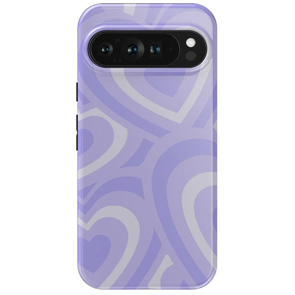 Love Song | Lavender Heart Google Pixel Case - Image 17