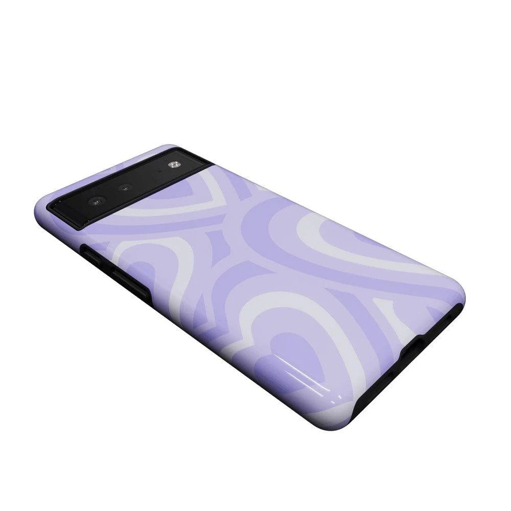 Love Song | Lavender Heart Google Pixel Case - Image 2