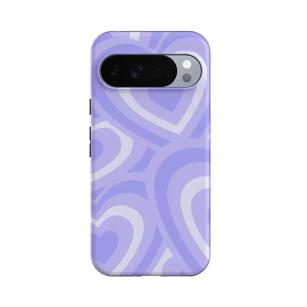 Love Song | Lavender Heart Google Pixel Case - Image 20