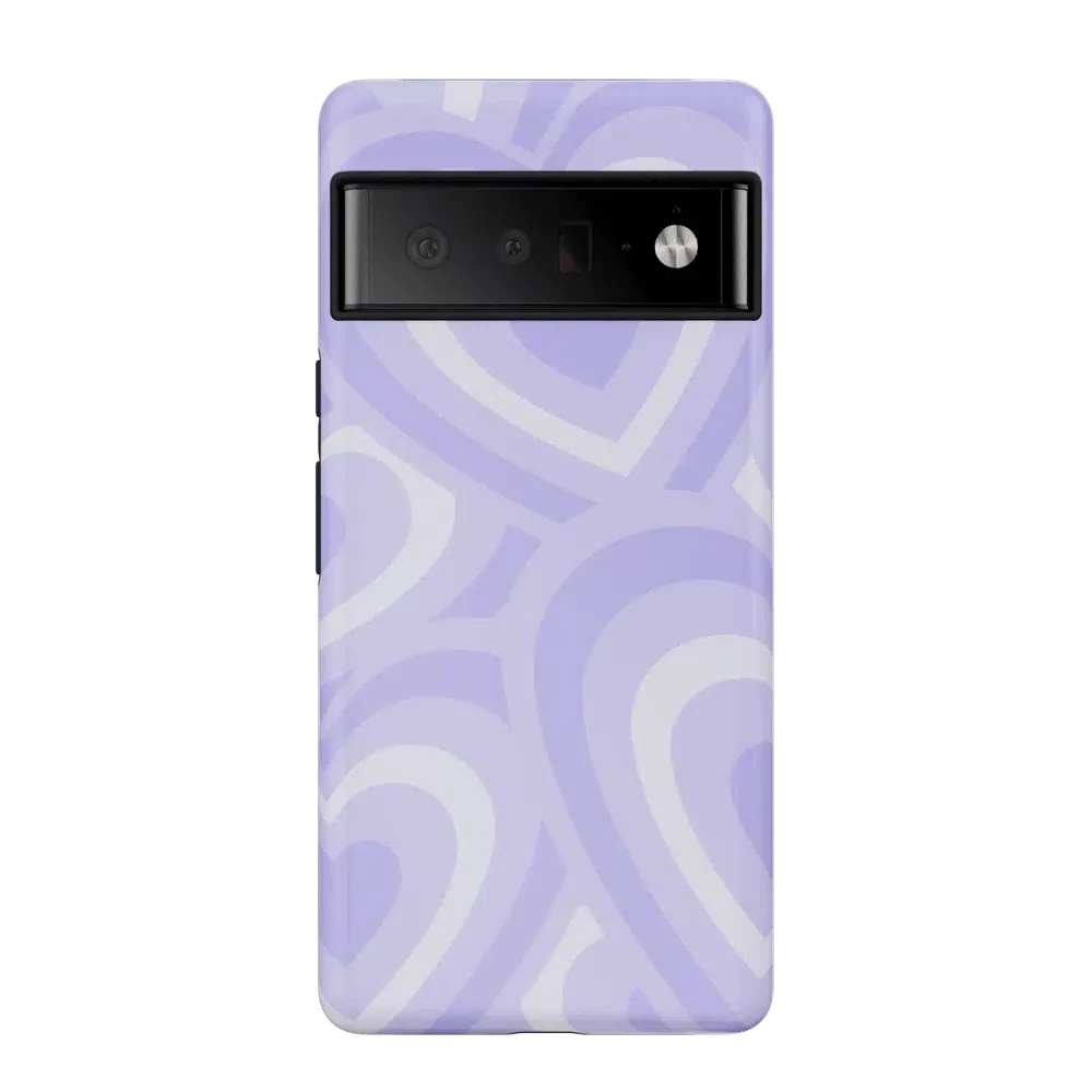 Love Song | Lavender Heart Google Pixel Case - Image 4