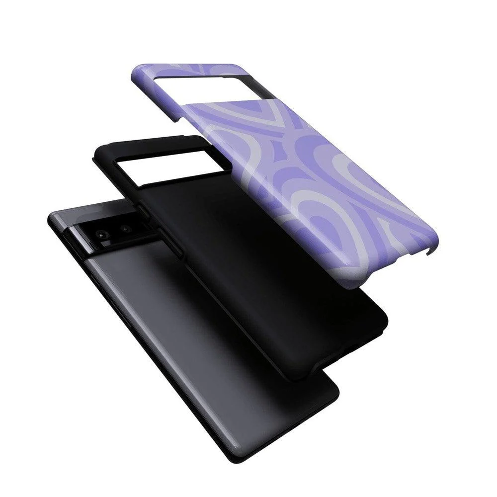 Love Song | Lavender Heart Google Pixel Case - Image 6