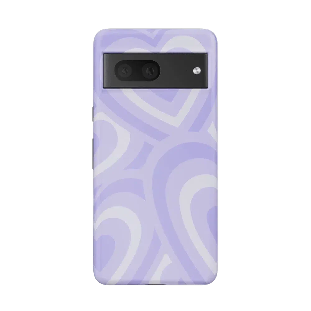 Love Song | Lavender Heart Google Pixel Case - Image 7