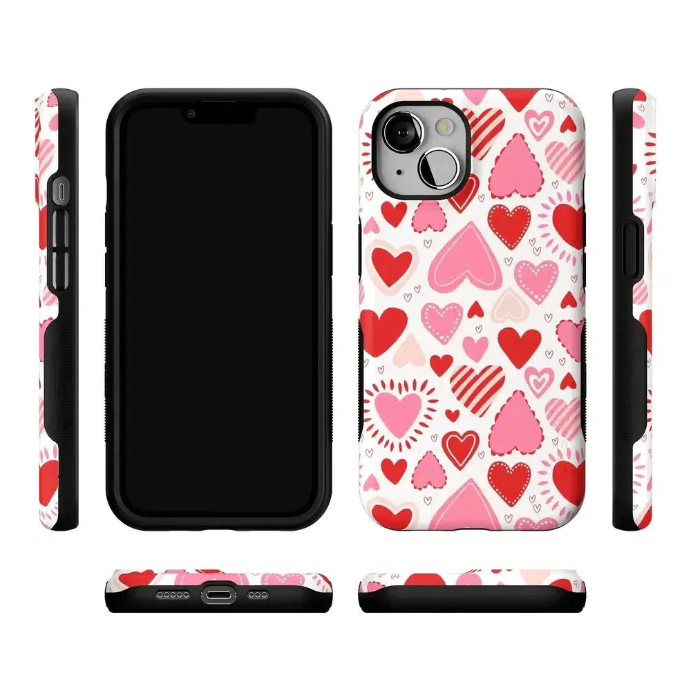 Love Struck | Heart Stickers Case - Image 117