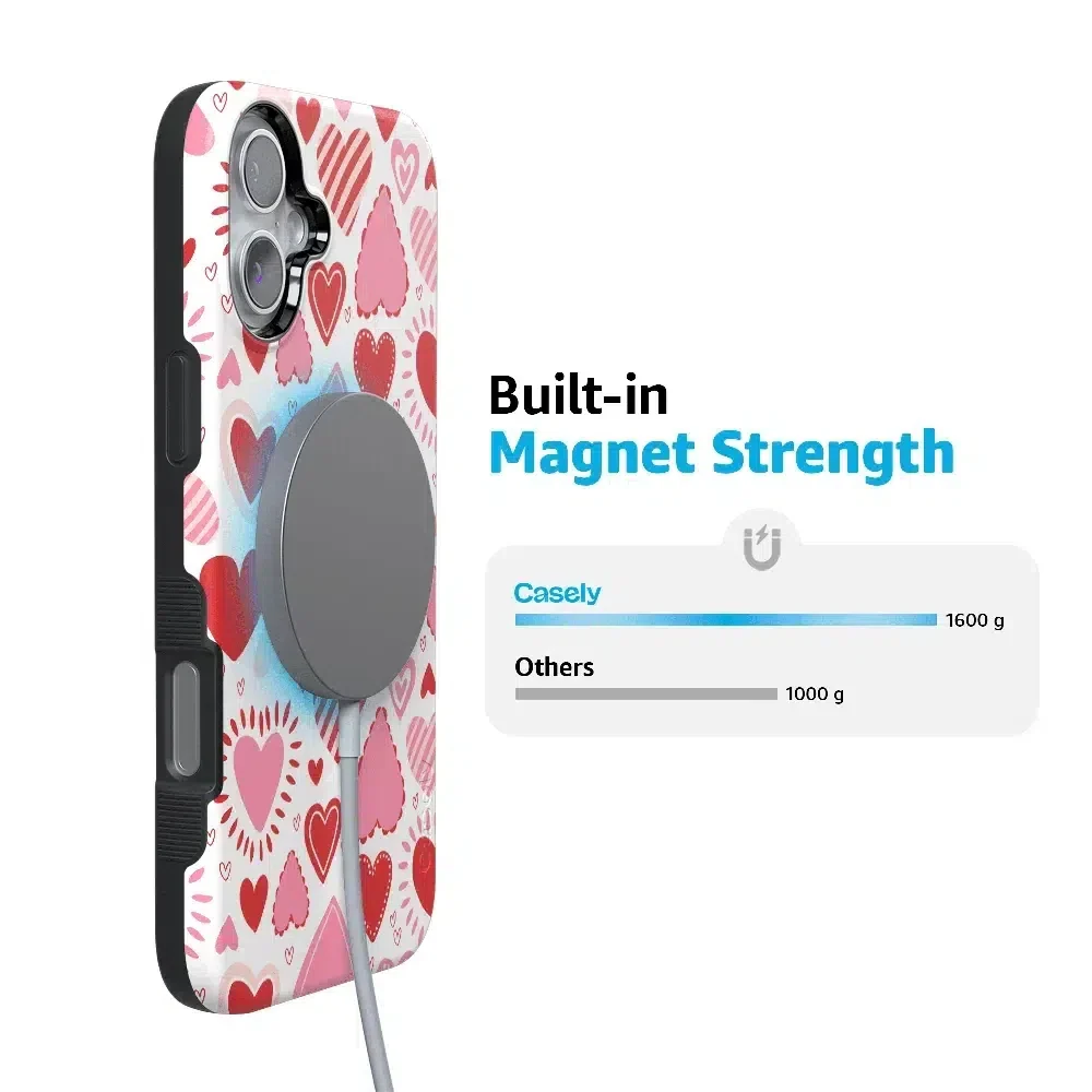 Love Struck | Heart Stickers Case - Image 25