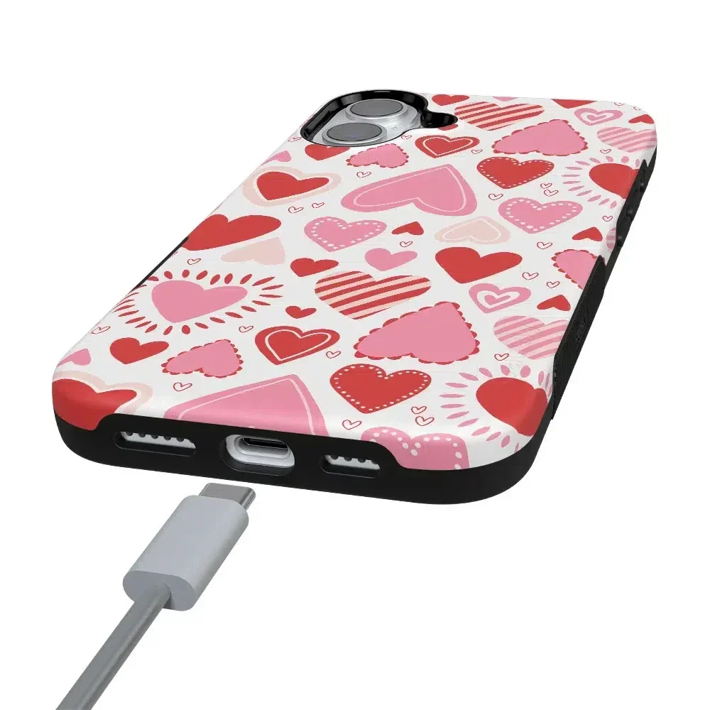 Love Struck | Heart Stickers Case - Image 26
