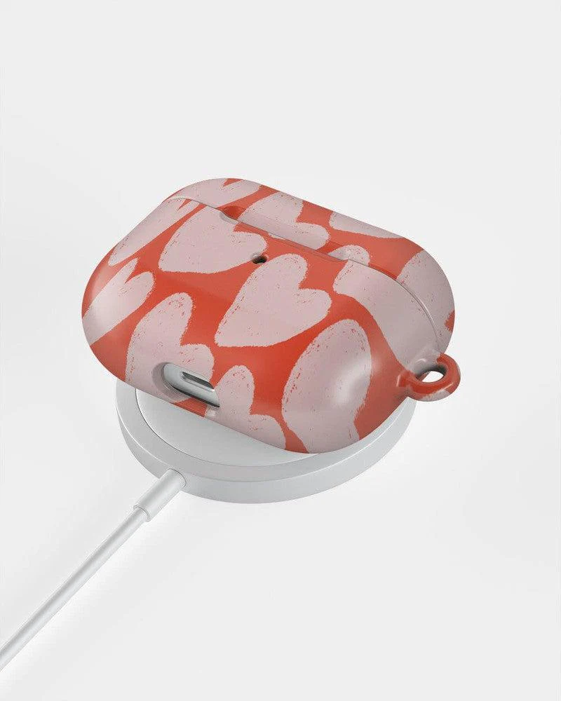 Love You More | Heart Doodle AirPods Case - Image 10